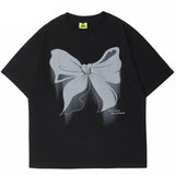 Street King Apparel "Bowknot Butterfly" Unisex Men Women Streetwear Graphic T-Shirt - Street King Apparel