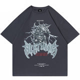 "Grey Dragon" Unisex Men Women Streetwear Graphic T-Shirt - Street King Apparel