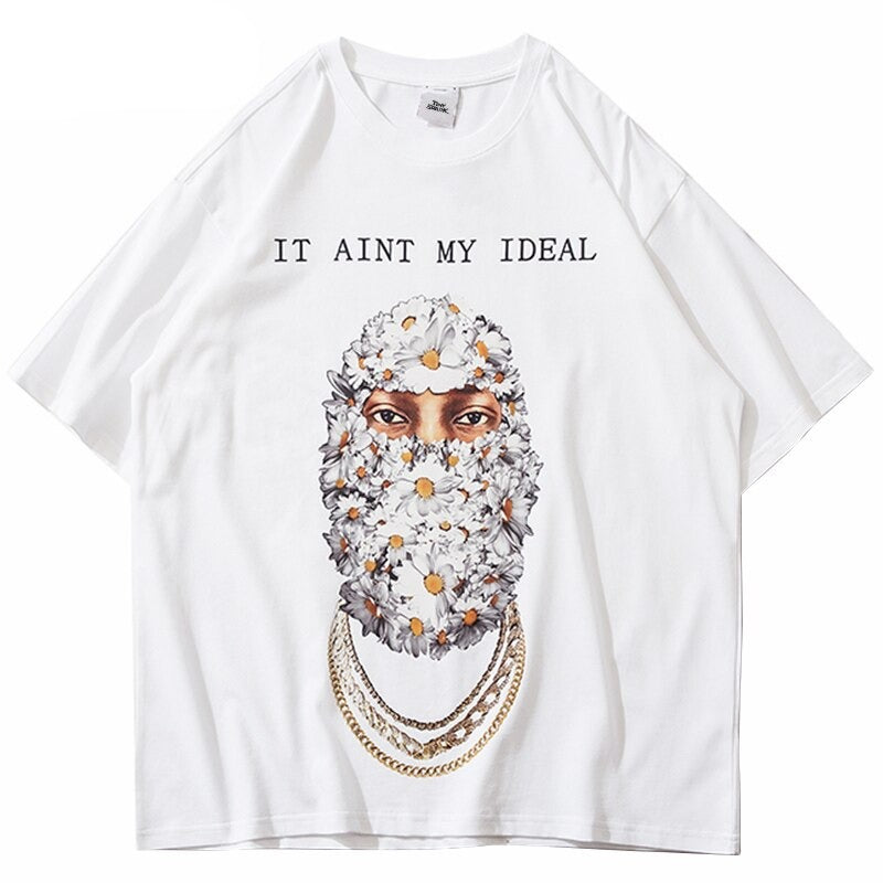 "Non Ideal" Unisex Men Women Streetwear Graphic T-Shirt - Street King Apparel