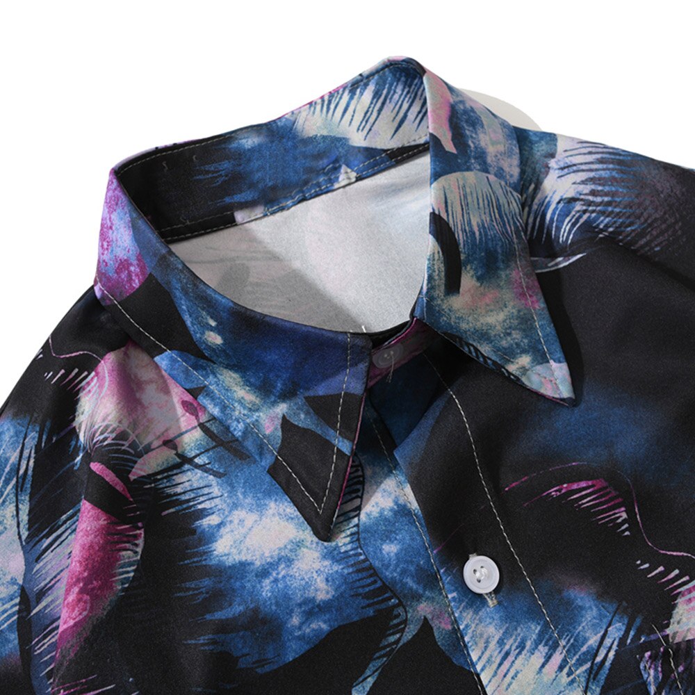 "Purple Night" Graphic Men Women Graphic Streetwear Shirt - Street King Apparel