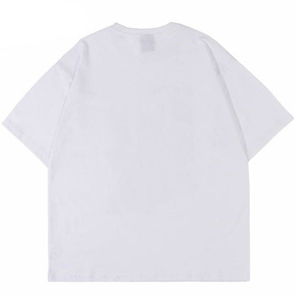 "Peace and Love" Unisex Men Women Streetwear Graphic T-Shirt - Street King Apparel