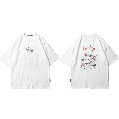 "Lucky" Unisex Men Women Streetwear Graphic T-Shirt - Street King Apparel
