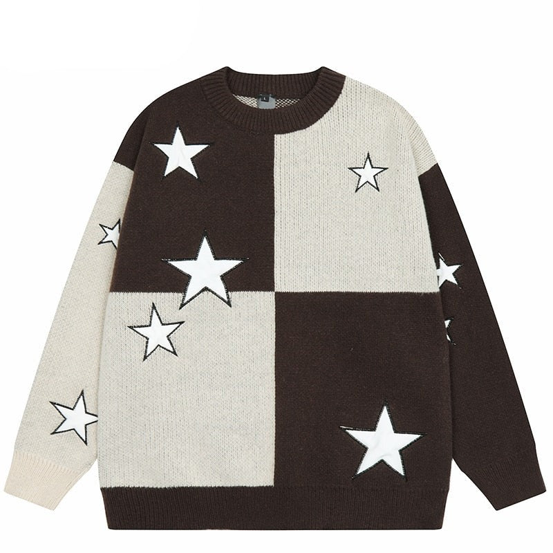 "Star Boy" Unisex Men Women Streetwear Graphic Sweater - Street King Apparel