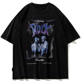 "Rock On" Unisex Men Women Streetwear Graphic T-Shirt - Street King Apparel