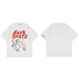 "Dark Hours" Unisex Men Women Streetwear Graphic T-Shirt - Street King Apparel