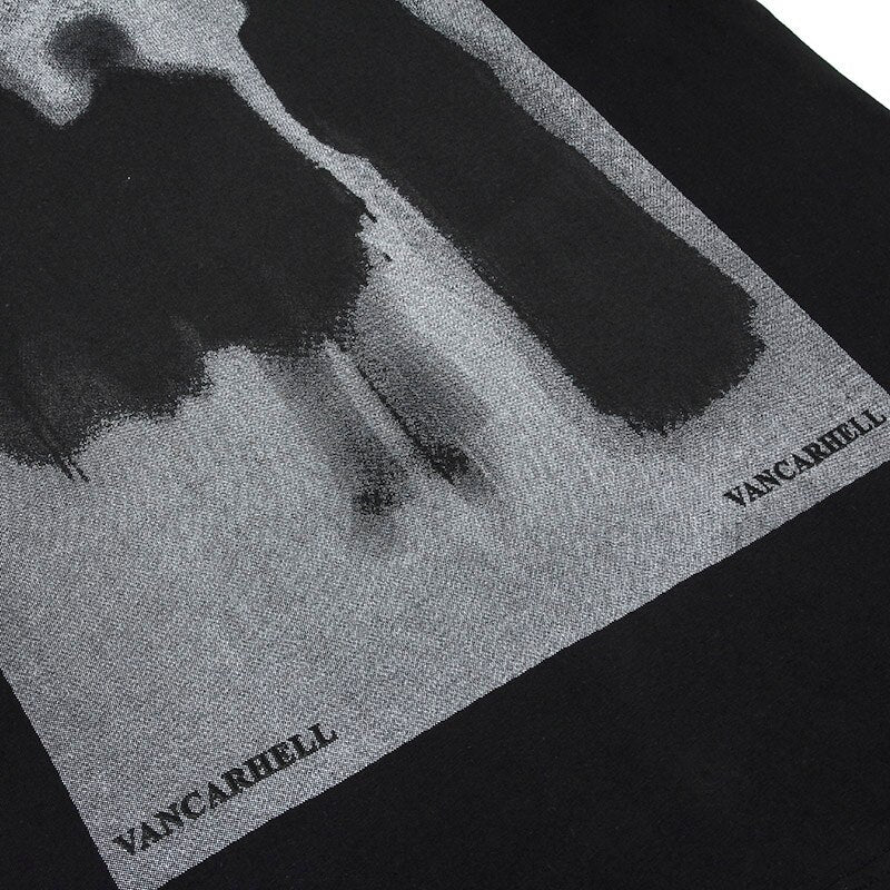 "Dark Ghost" Unisex Men Women Streetwear Graphic T-Shirt - Street King Apparel