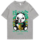 "Rich Panda” Men Women Streetwear Unisex Graphic T-Shirt - Street King Apparel