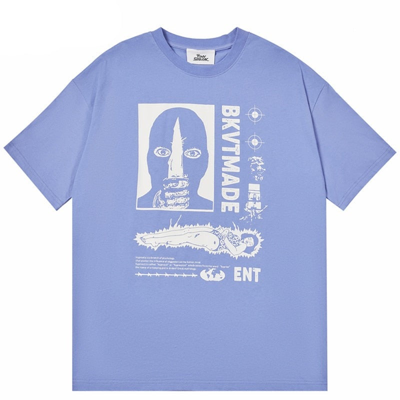 Street King Apparel "Blind Man" Unisex Men Women Streetwear Graphic T-Shirt - Street King Apparel