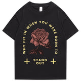 "Stand Out" Men Women Streetwear Unisex Graphic T-Shirt - Street King Apparel