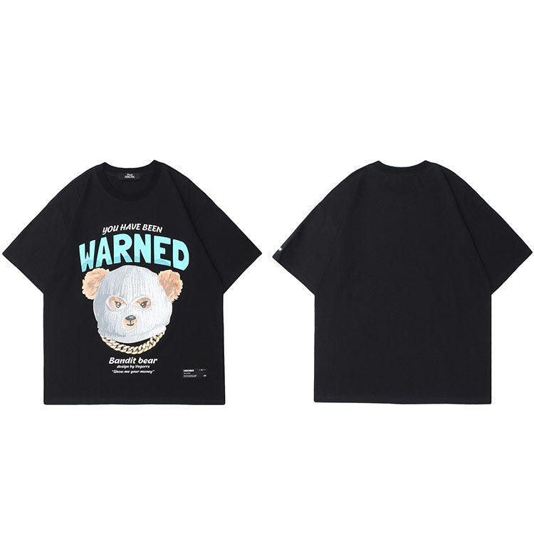 Street King Apparel "Been Warned" Unisex Men Women Streetwear Graphic T-Shirt - Street King Apparel