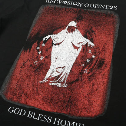 "Godless" Unisex Men Women Streetwear Graphic T-Shirt - Street King Apparel