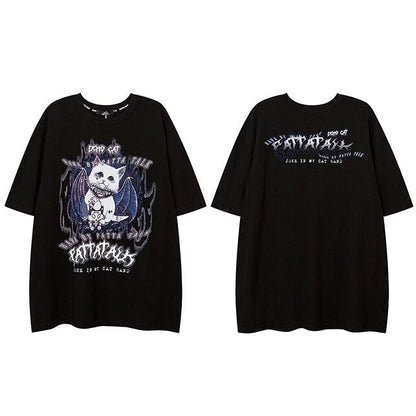 "Scary Hours" Unisex Men Women Streetwear Graphic T-Shirt - Street King Apparel