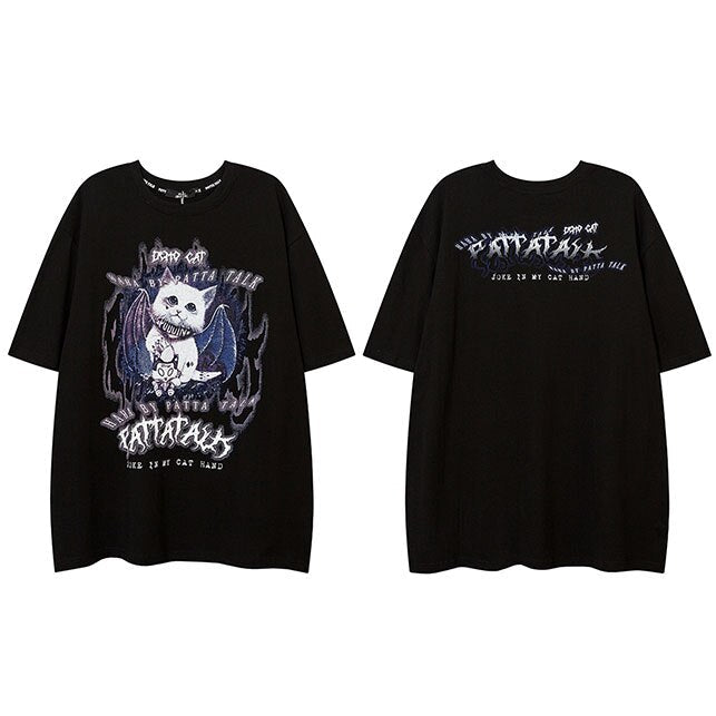 "Scary Hours" Unisex Men Women Streetwear Graphic T-Shirt - Street King Apparel