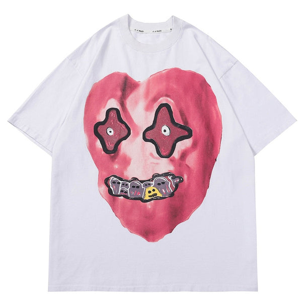 Street King Apparel "Candy Heart" Men Women Streetwear Unisex Graphic T-Shirt - Street King Apparel