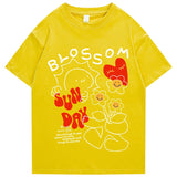 Street King Apparel "Blossom" Men Women Streetwear Unisex Graphic T-Shirt - Street King Apparel