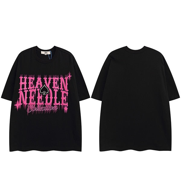 "Heaven Knows" Unisex Men Women Streetwear Graphic T-Shirt - Street King Apparel