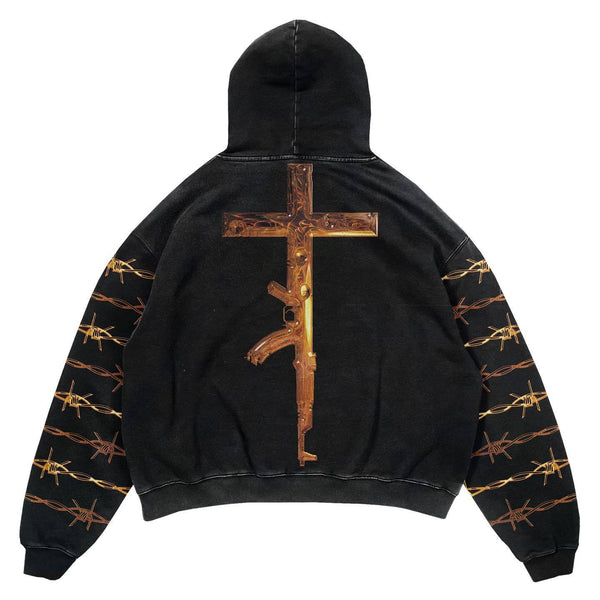 "Golden Child" Unisex Men Women Streetwear Graphic Hoodie - Street King Apparel