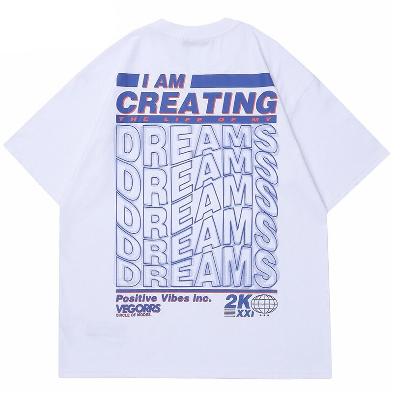"Sweet Dreams" Unisex Men Women Streetwear Graphic T-Shirt - Street King Apparel