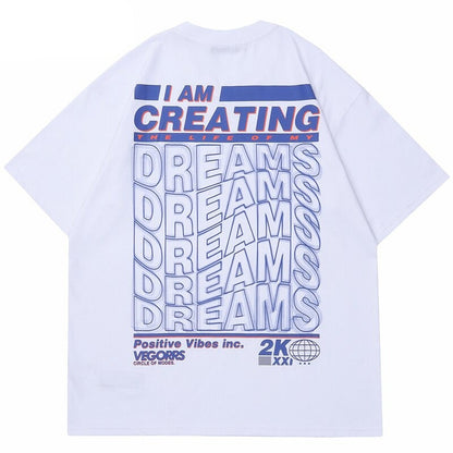 "Sweet Dreams" Unisex Men Women Streetwear Graphic T-Shirt - Street King Apparel