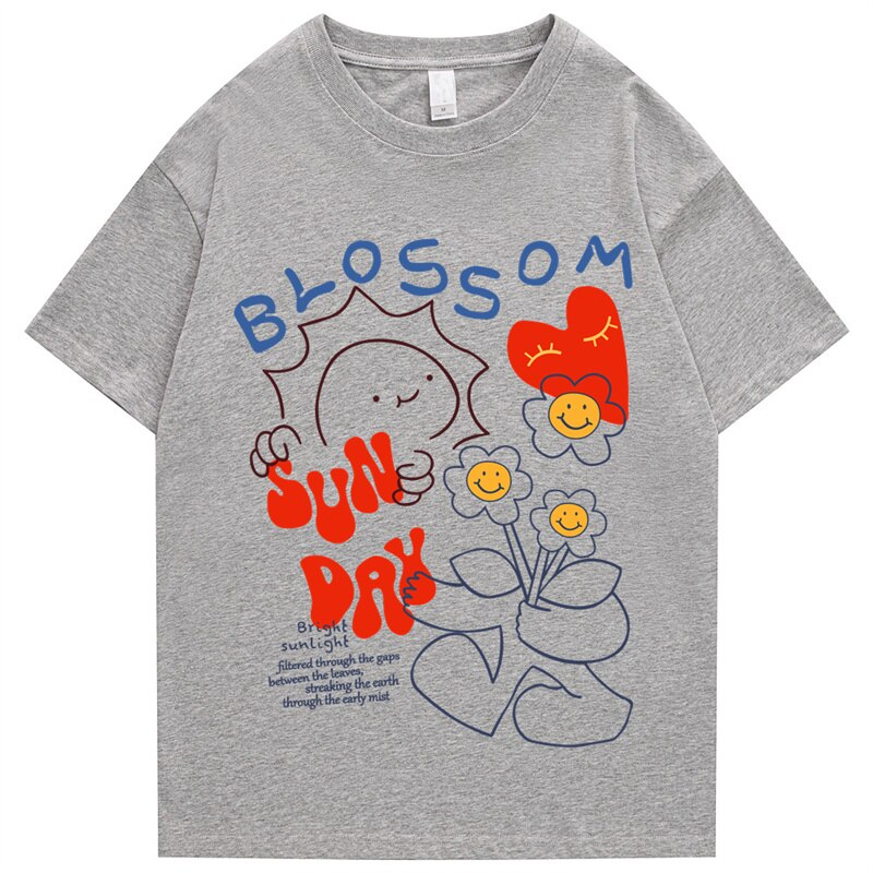 Street King Apparel "Blossom" Men Women Streetwear Unisex Graphic T-Shirt - Street King Apparel