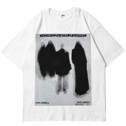 "Dark Ghost" Unisex Men Women Streetwear Graphic T-Shirt - Street King Apparel