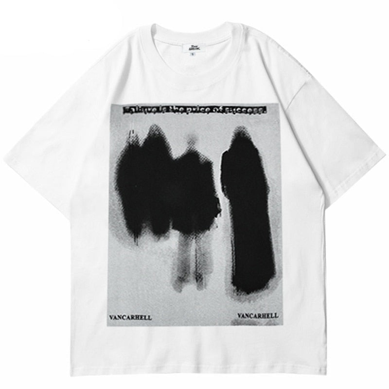 "Dark Ghost" Unisex Men Women Streetwear Graphic T-Shirt - Street King Apparel