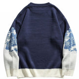 Street King Apparel "Blue Mountain" Unisex Men Women Streetwear Graphic Sweater - Street King Apparel