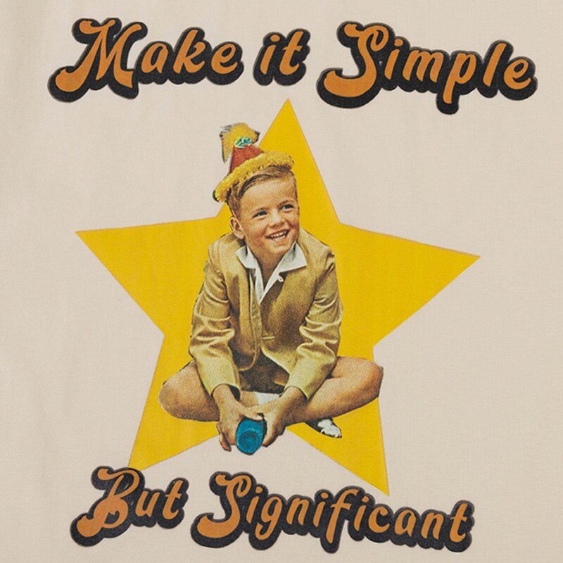 "Keep It Simple" Unisex Men Women Streetwear Graphic T-Shirt - Street King Apparel