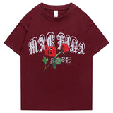 "Rose” Men Women Streetwear Unisex Graphic T-Shirt - Street King Apparel