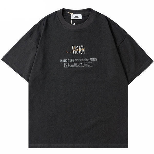"Vision" Unisex Men Women Streetwear Graphic T-Shirt - Street King Apparel