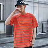 "Striped" Unisex Men Women Streetwear Graphic T-Shirt - Street King Apparel