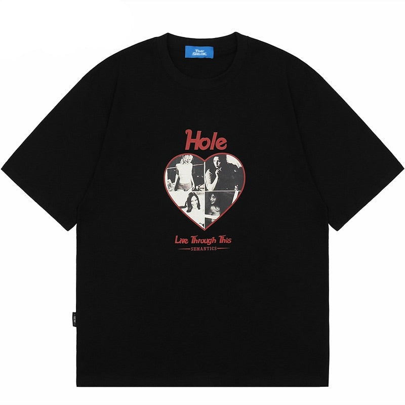 "Warm Heart" Unisex Men Women Streetwear Graphic T-Shirt - Street King Apparel