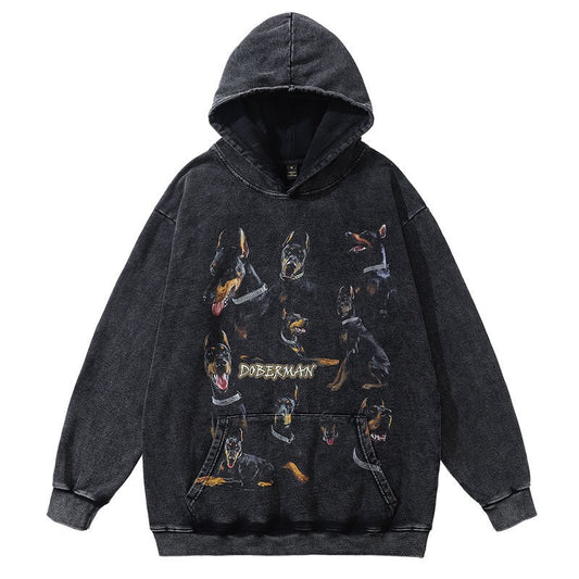 "Back 2 Back" Unisex Men Women Streetwear Graphic Hoodie Daulet Apparel