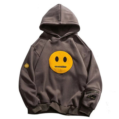 "Mr Smiley" Unisex Men Women Streetwear Graphic Hoodie - Street King Apparel