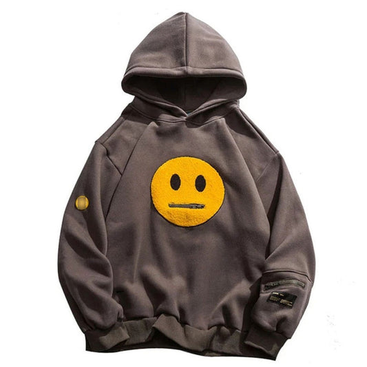 "Mr Smiley" Unisex Men Women Streetwear Graphic Hoodie - Street King Apparel