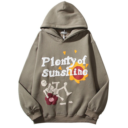 "Plenty Of Sunshine" Unisex Men Women Streetwear Graphic Hoodie - Street King Apparel