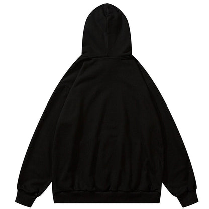 "Abstract" Men Women Unisex Graphic Streetwear Hoodie Daulet Apparel