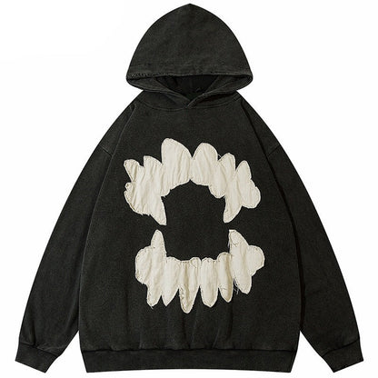 "Teeth Breaker" Unisex Men Women Streetwear Graphic Hoodie - Street King Apparel