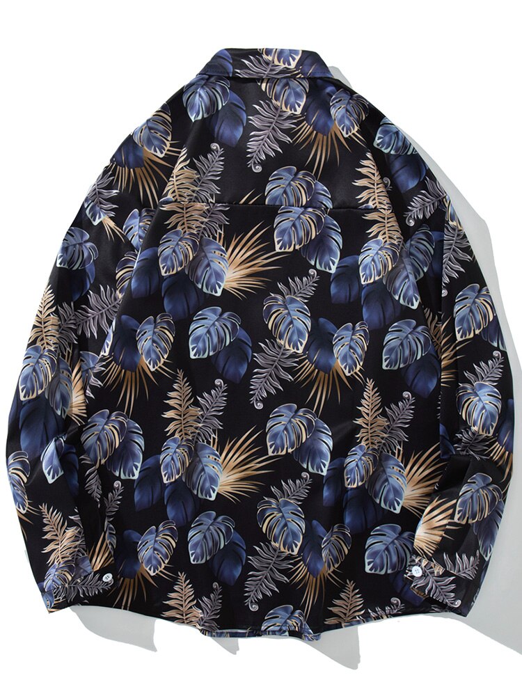 "Esthetics" Graphic Men Women Streetwear Button Shirt - Street King Apparel