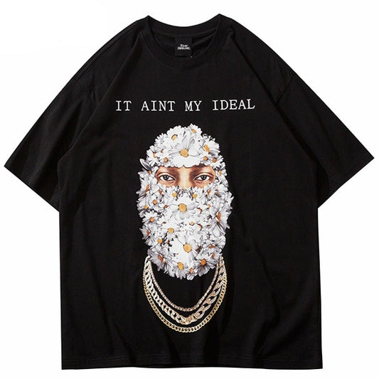 "Non Ideal" Unisex Men Women Streetwear Graphic T-Shirt - Street King Apparel
