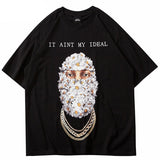 "Non Ideal" Unisex Men Women Streetwear Graphic T-Shirt - Street King Apparel