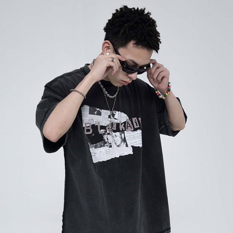 "Old School" Unisex Men Women Streetwear Graphic T-Shirt - Street King Apparel