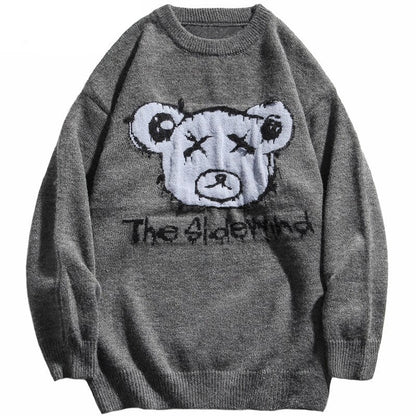 "Side Tracked" Unisex Men Women Streetwear Graphic Sweater - Street King Apparel