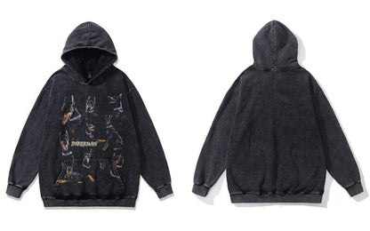"Back 2 Back" Unisex Men Women Streetwear Graphic Hoodie Daulet Apparel