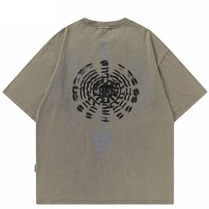 "Washed Down" Unisex Men Women Streetwear Graphic T-Shirt - Street King Apparel