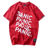 "Panic" Unisex Men Women Streetwear Graphic T-Shirt - Street King Apparel