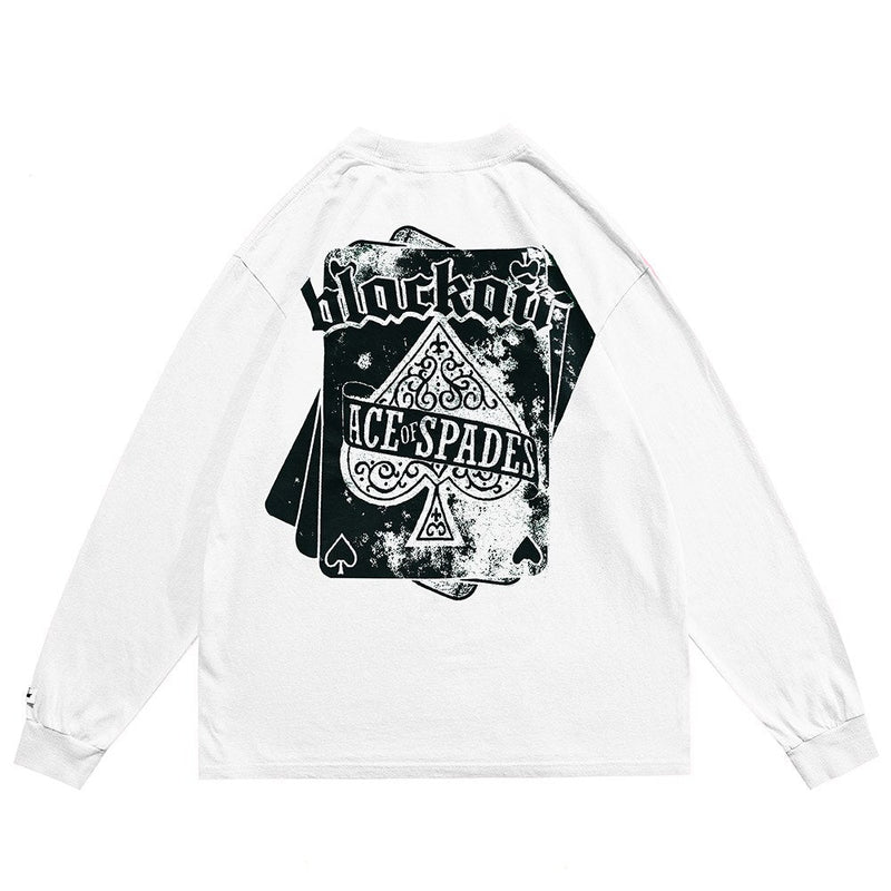 "Spades" Unisex Men Women Streetwear Graphic Sweater - Street King Apparel