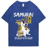 "Samurai" Men Women Streetwear Unisex Graphic T-Shirt - Street King Apparel