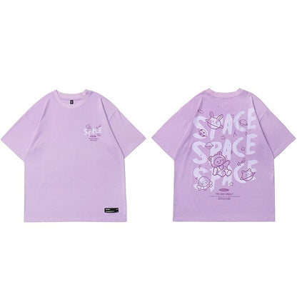 "Spaceman" Unisex Graphic Men Women T-Shirt - Street King Apparel