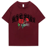 "Rose” Men Women Streetwear Unisex Graphic T-Shirt - Street King Apparel